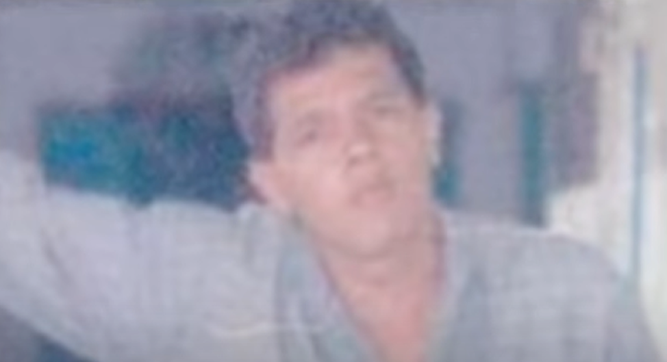 Velásquez en la cárcel La Modelo. 